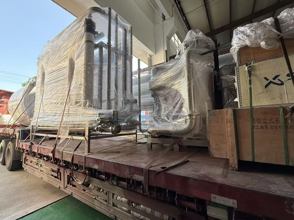 9月16日發(fā)貨山西60T超濾+45T納濾系統2