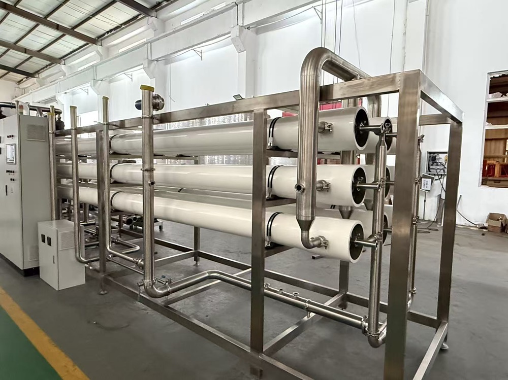 9月16日發(fā)貨山西60T超濾+45T納濾系統6